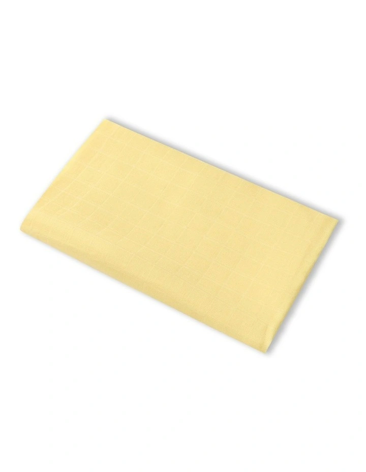 Sunlight Organic Muslin Wrap in Yellow image 1