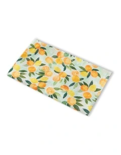 Citrus Squeeze Organic Muslin Wrap in Green