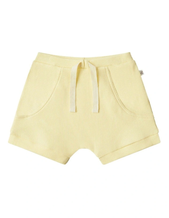 Sunlight Organic Shorts in Yellow image 1