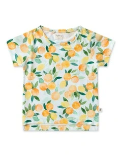 Citrus Squeeze Organic T-Shirt in Orange