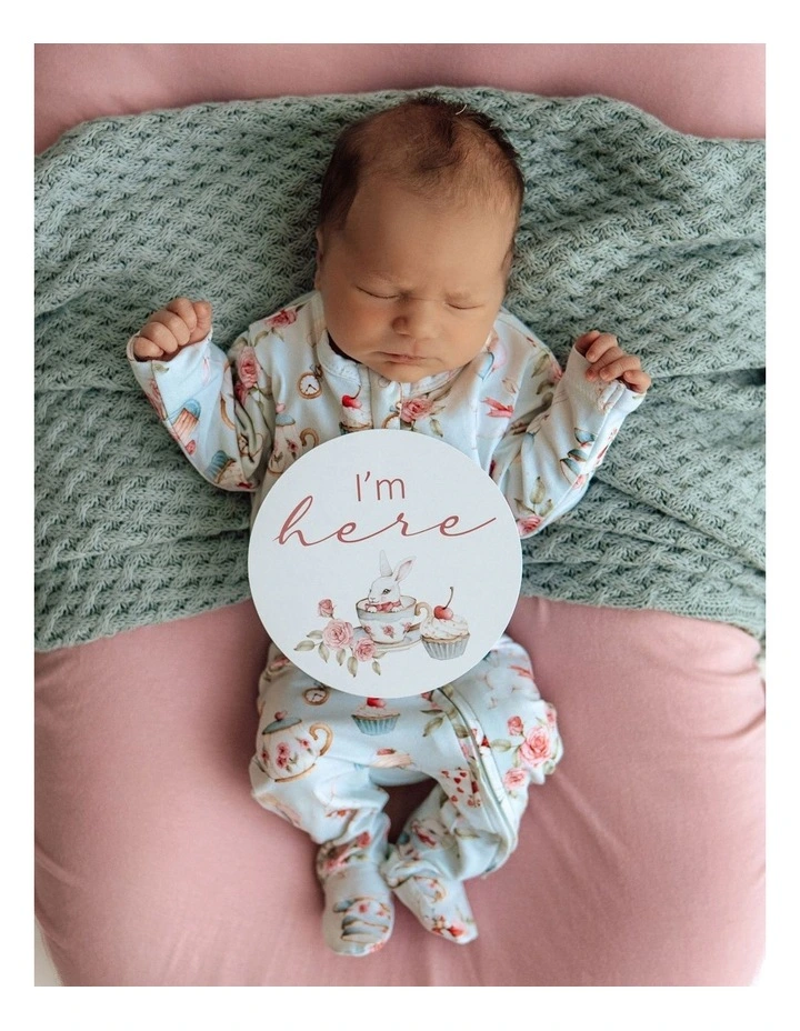 Tea Party & Sage Reversible Milestone Cards image 3