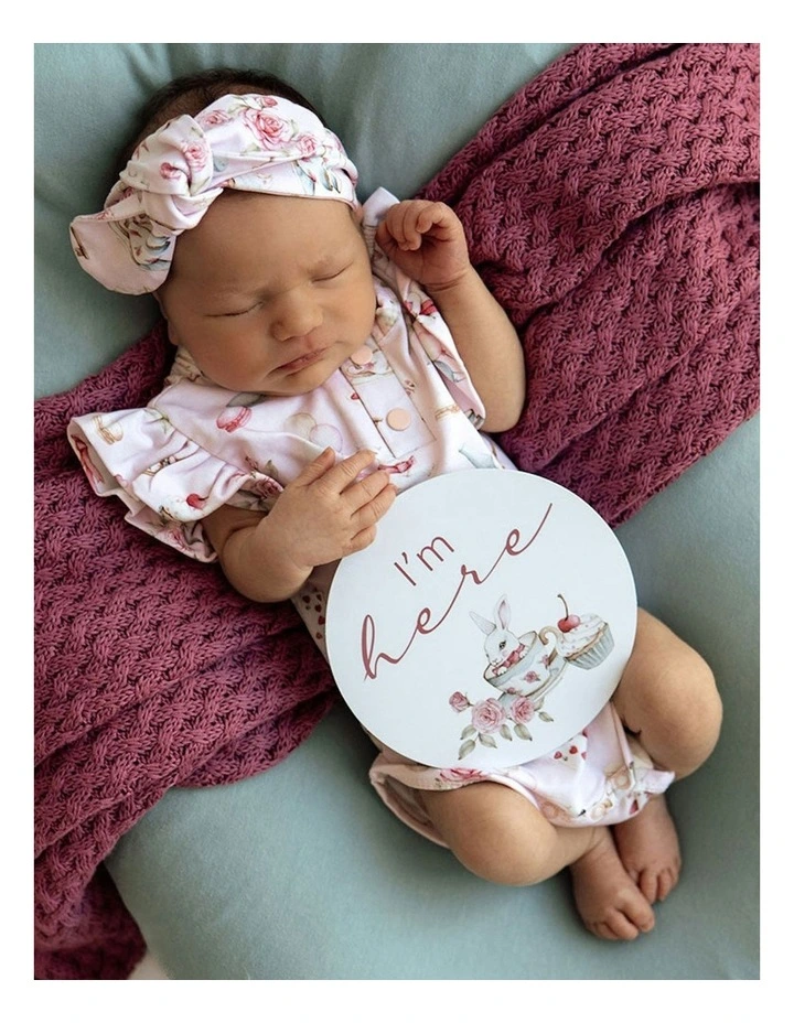 Tea Party & Sage Reversible Milestone Cards image 4