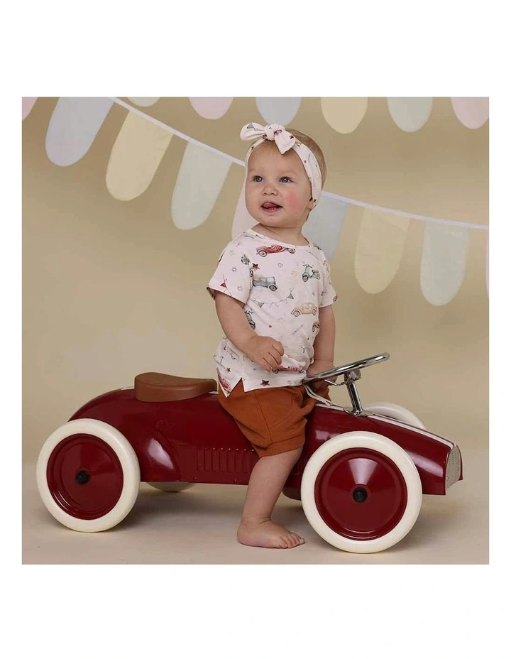 Vintage Cars Organic T-shirt in Multi image 4