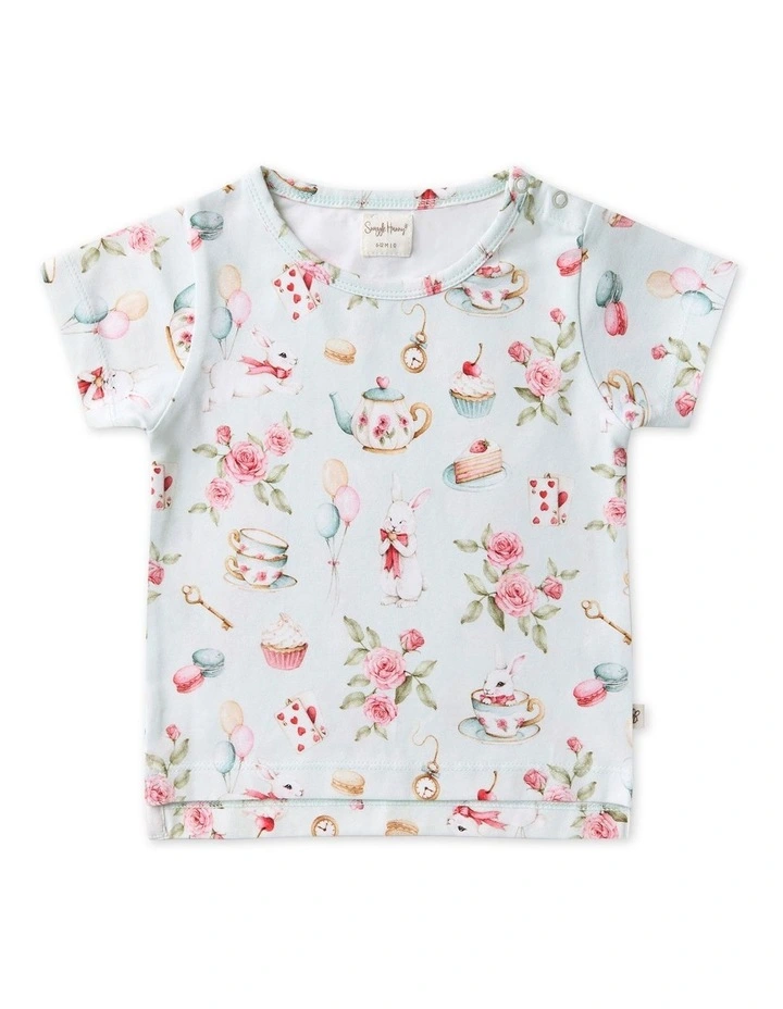 White Rabbit Organic T-shirt in Multi image 1