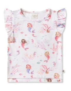 Mermaid Organic T-shirt in Multi