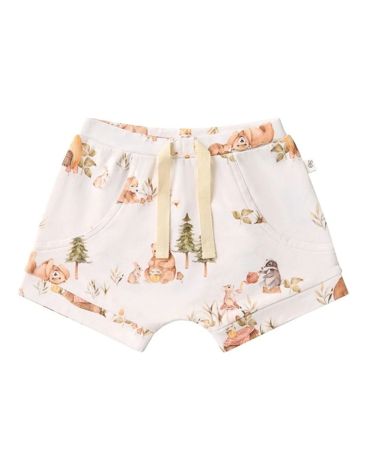 Bears Organic Shorts in Multi image 1