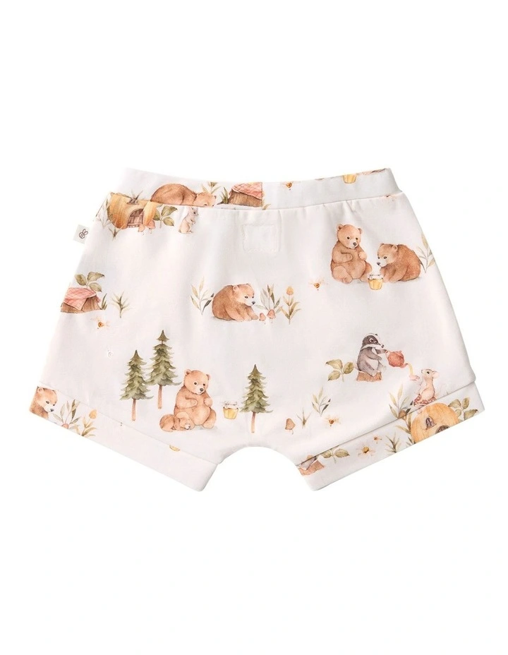 Bears Organic Shorts in Multi image 2