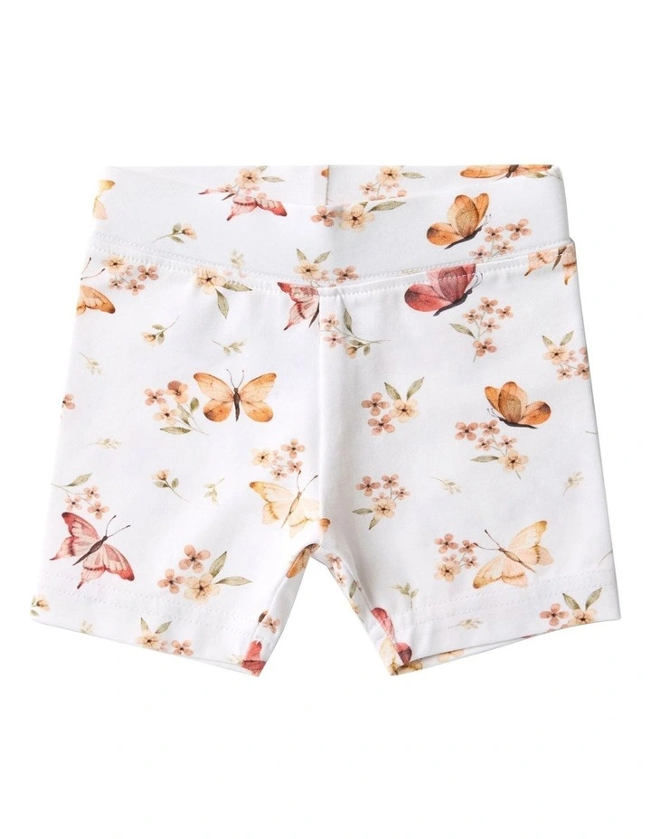 Butterfly Organic Bike Shorts in Multi image 1