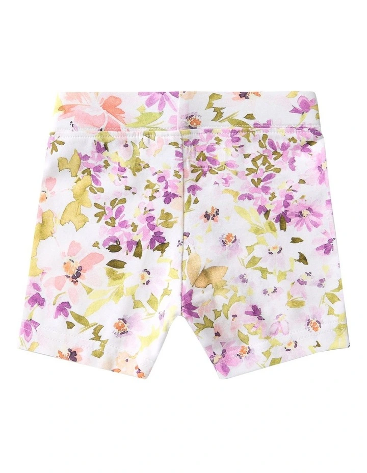 Isla Organic Bike Shorts in Multi image 2