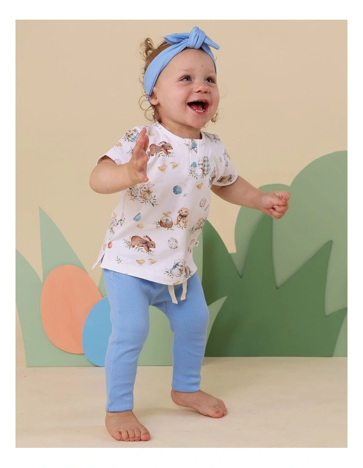 Organic Pants in Bluebell image 3