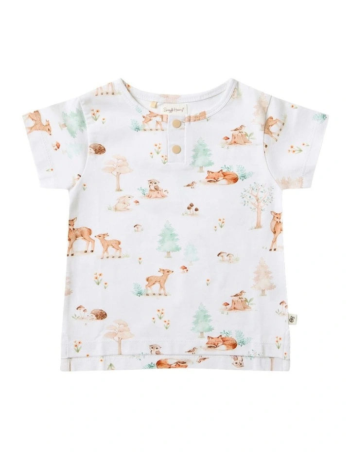 Woodland Tales Organic Short Sleeve Top image 1
