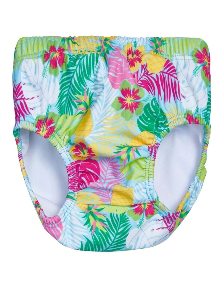 Swim Nappy in Tropical image 2