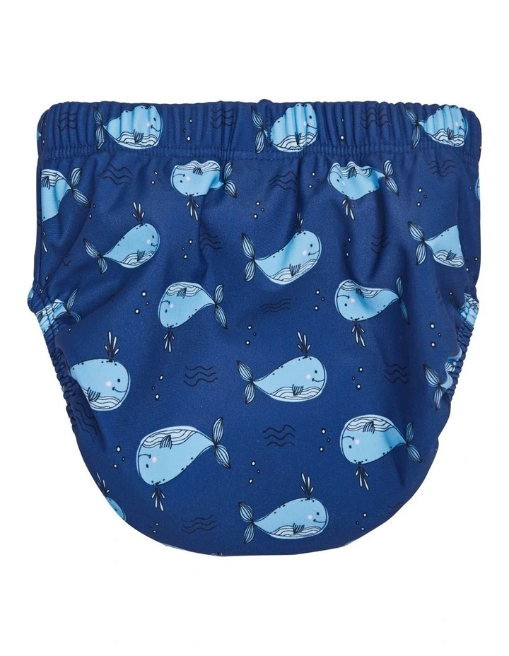 Swim Nappy in Whale1 image 3