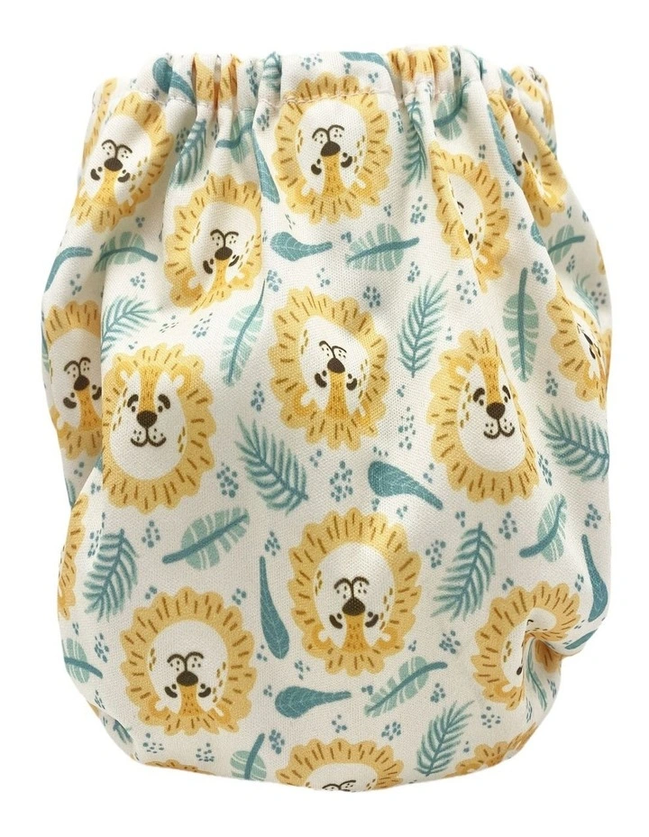 Big Softies Reusable Nappy With Insert Absorber - Lion image 3