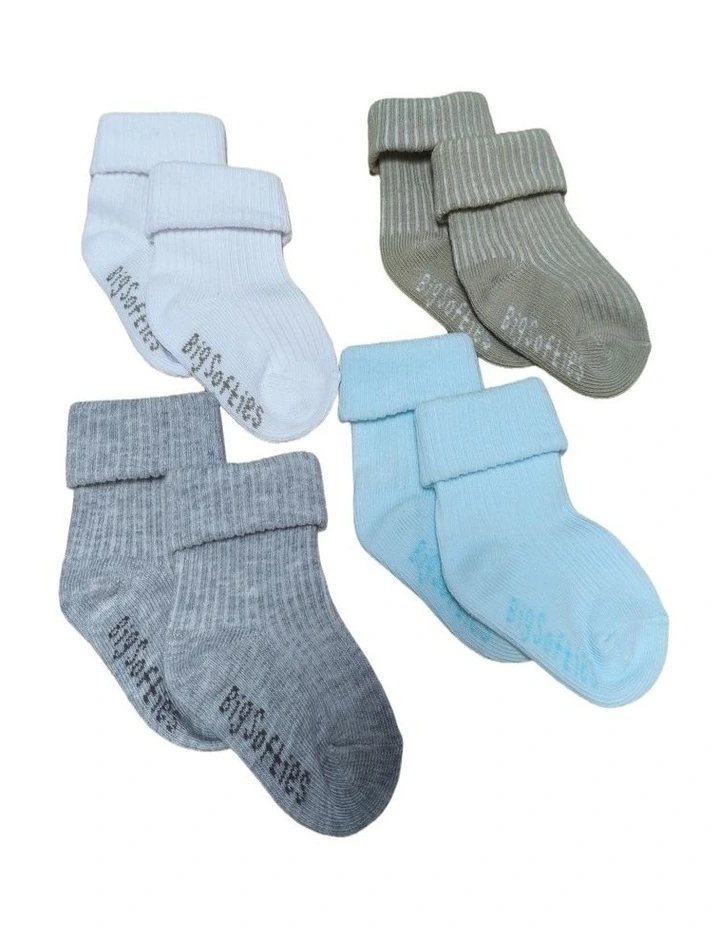 Crew Socks 8-Pairs in Multi image 2