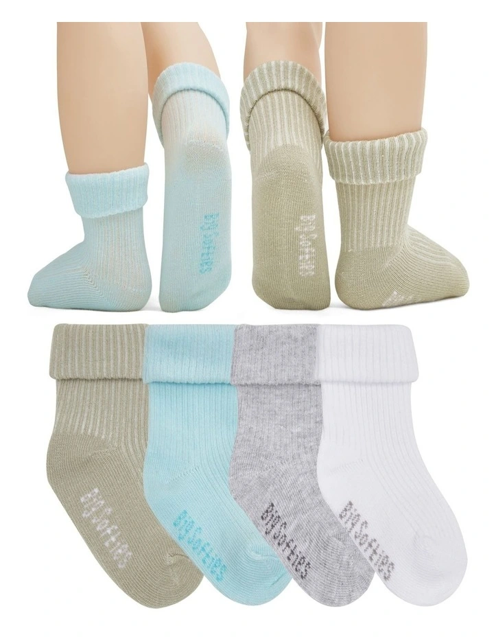 Crew Socks 8-Pairs in Multi image 4