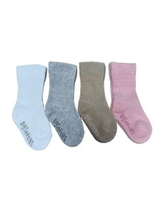 Crew Socks 8-Pairs in Multi