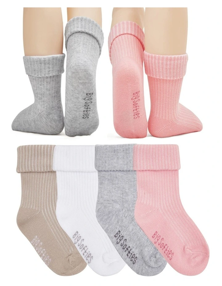 Crew Socks 8-Pairs in Multi image 4