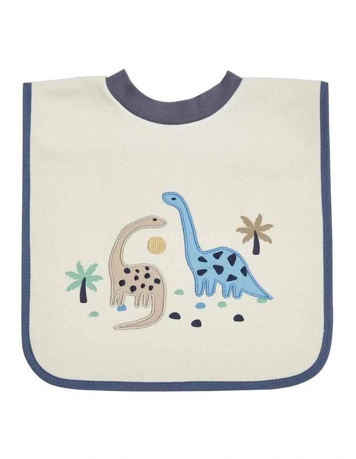 Popover Bibs 3 Pack in Dino image 2