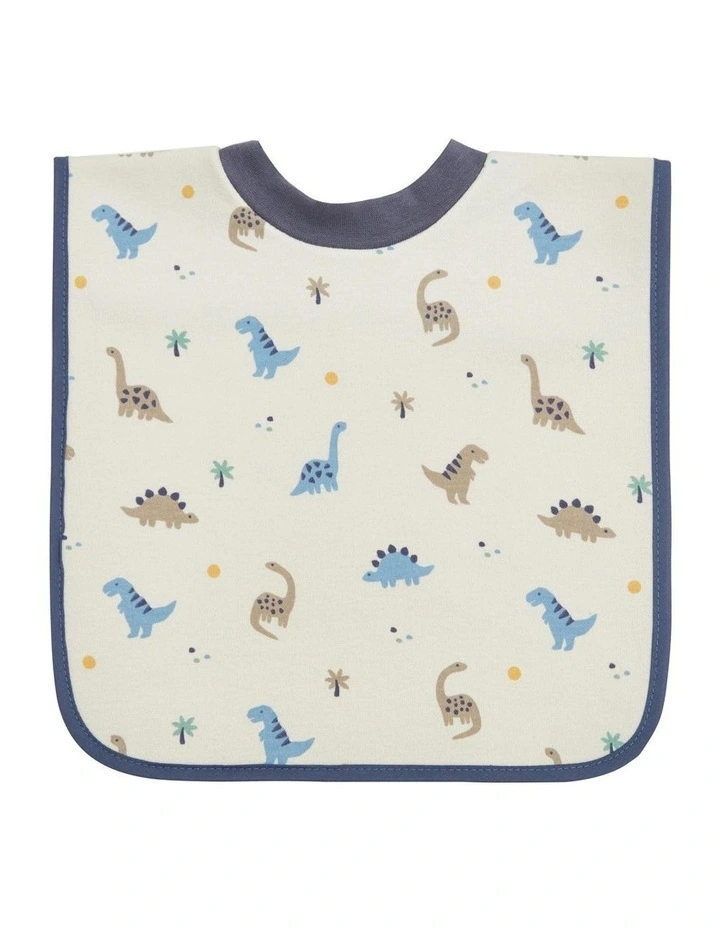 Popover Bibs 3 Pack in Dino image 3