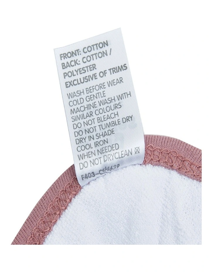 Applique And Printed Bibs 3 Pack in Tulip image 6