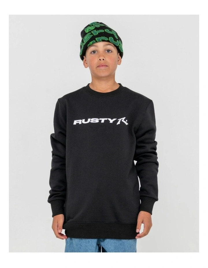 Vital 2.0 Crew Neck Jumper in Black image 1