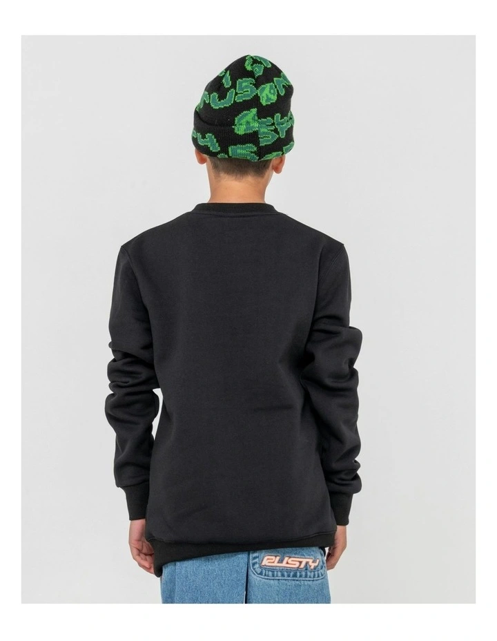 Vital 2.0 Crew Neck Jumper in Black image 2