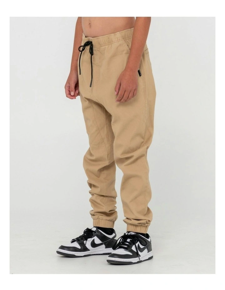 Hook Out Elastic Pant in Natural image 3