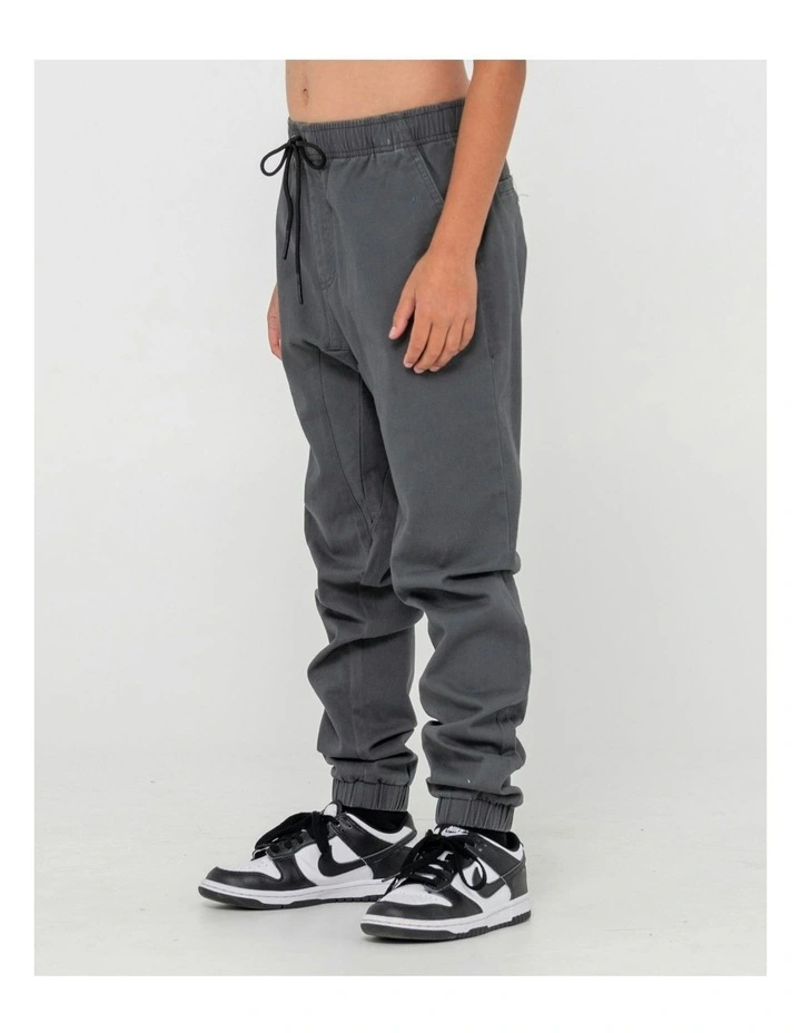 Hook Out Elastic Pant in Grey image 3