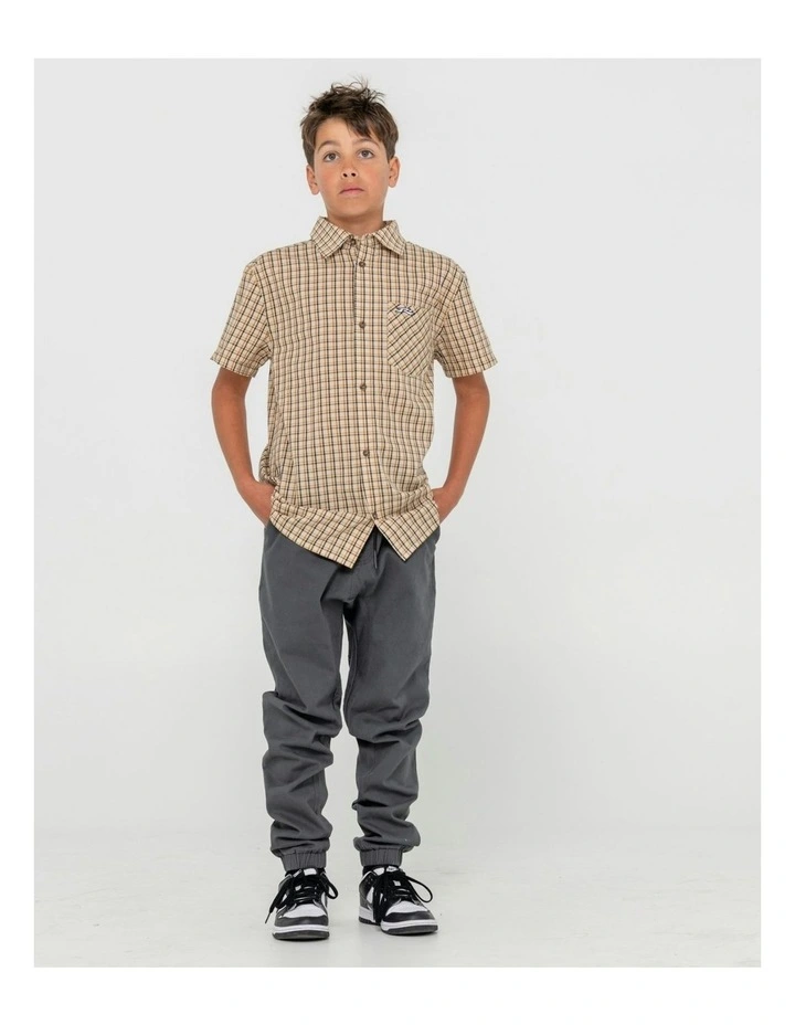 Hook Out Elastic Pant in Grey image 5