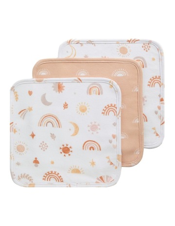 Wash Cloths 3 Pack in Bohemian Bliss