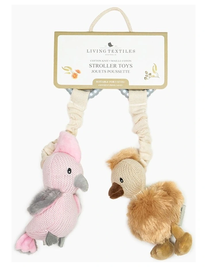 Stroller Toys Galah & Emu 2 Pack image 2