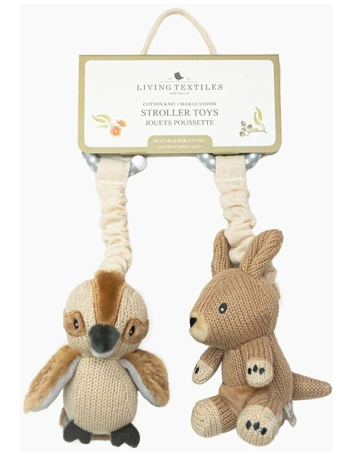 Stroller Toys Kangaroo & Kookaburra 2 Pack image 2
