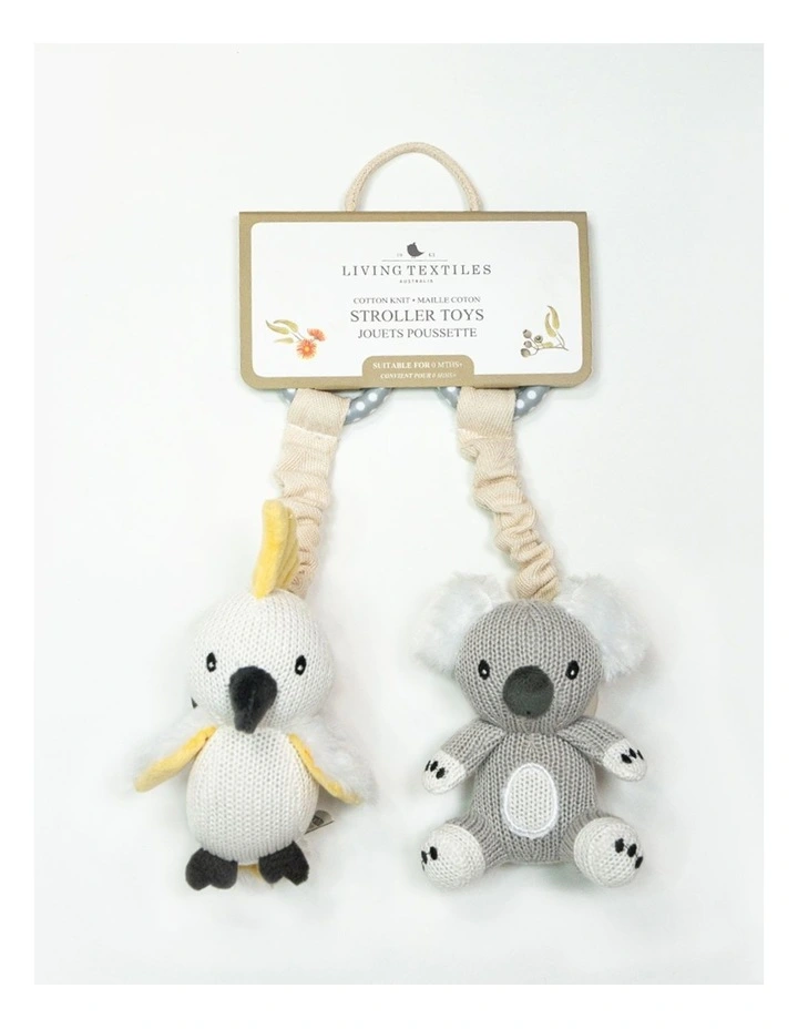 Stroller Toys Koala & Cockatoo 2 Pack image 2