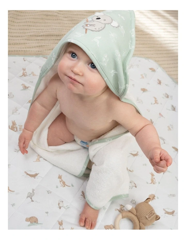 Organic Hooded Towel Australiana image 3