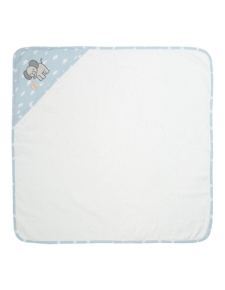 Organic Hooded Towel Elephant Playtime image 5