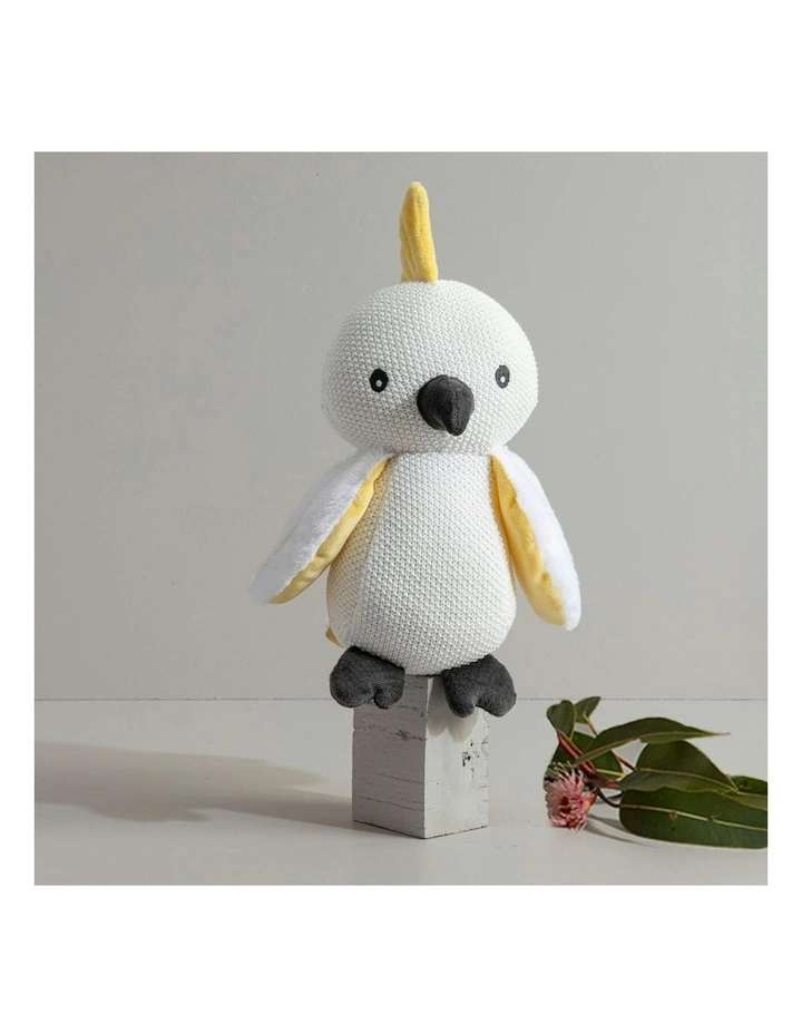 Knitted Toy Colin the Cockatoo image 4