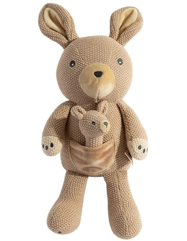 Knitted Toy Kylie the Kangaroo image 1
