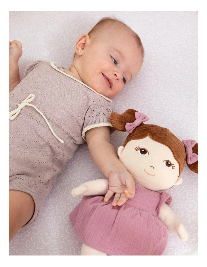 My First Doll Toy in Violet image 3