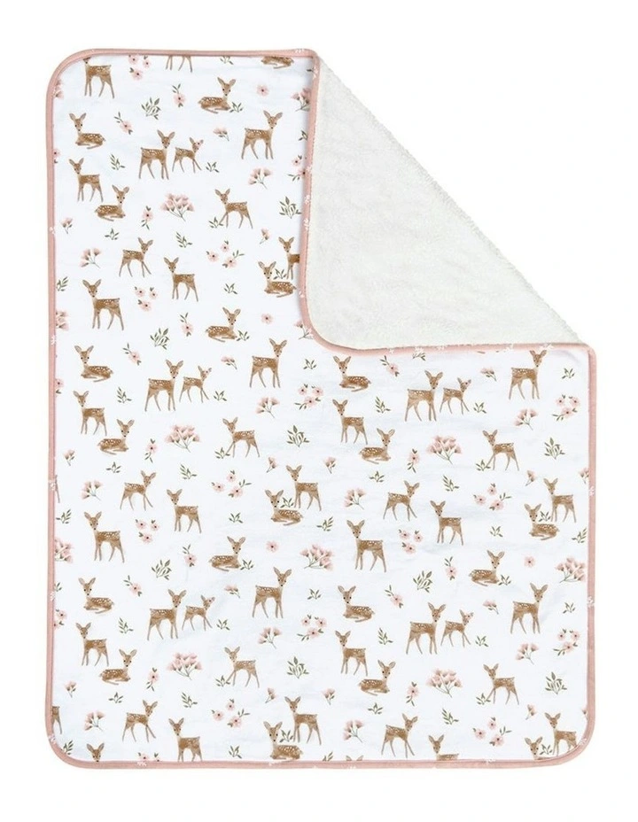 Sherpa Blanket in Sophia Garden image 2