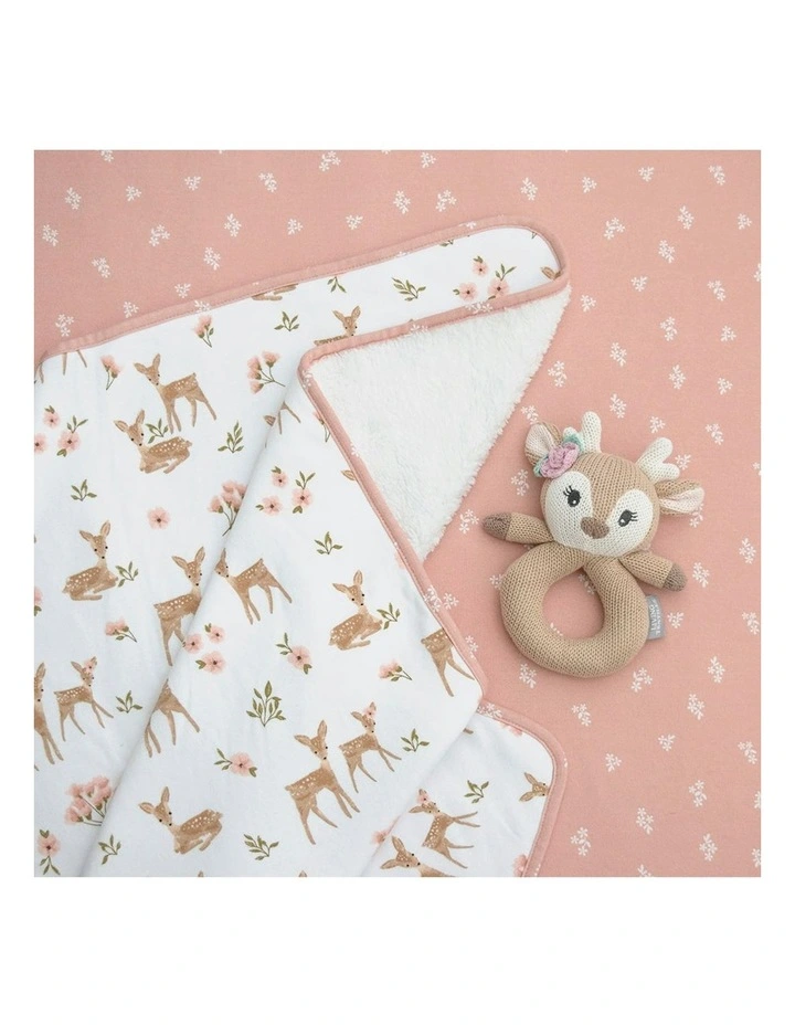 Sherpa Blanket in Sophia Garden image 3