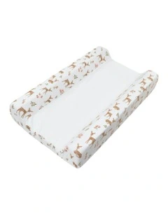 Jersey Change Mat Cover in Sophia Garden