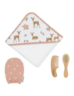 Baby Bath Gift Set 4 Pieces in Sophia Garden
