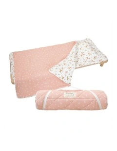 Deluxe Nap Mat in Sophia Garden