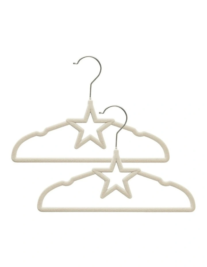 Coat Stars Hangers 10 Pack in Beige image 1
