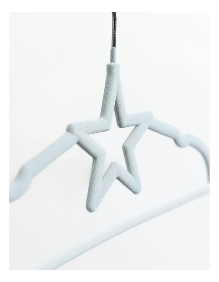 Coat Stars Hangers 10 Pack in Blue image 3