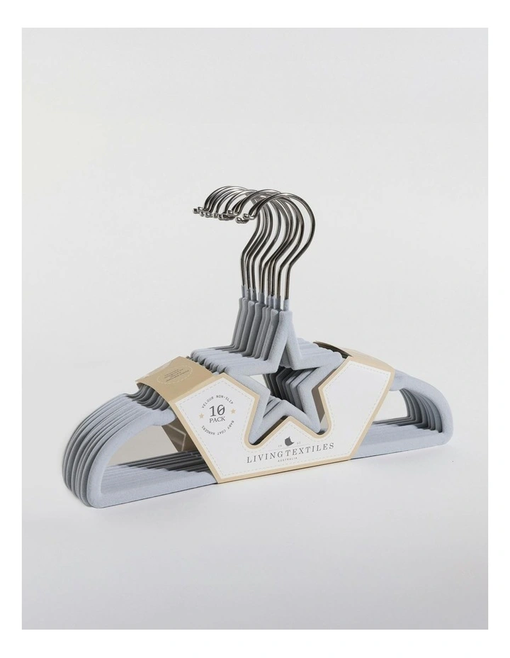 Coat Stars Hangers 10 Pack in Blue image 4