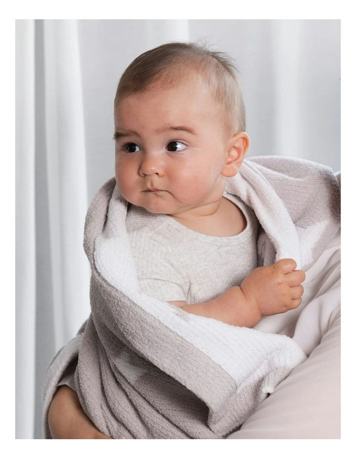 Chenille Blanket Galaxy in Grey image 3