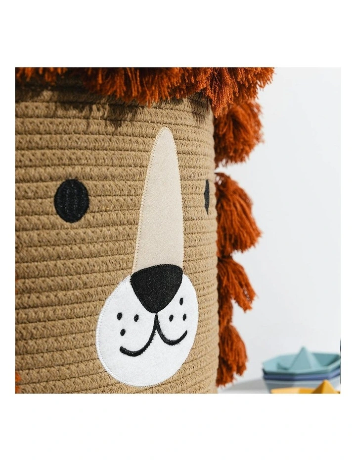 Cotton Rope Animal Hamper in Lion image 6
