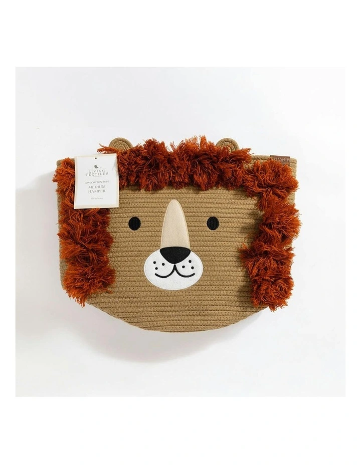 Cotton Rope Animal Hamper in Lion image 7